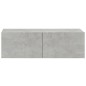 vidaXL 6-tlg. TV-Schrank-Set Betongrau Holzwerkstoff vidaXL 6-tlg. TV-Schrank-Set Betongrau Holzwerkstoff