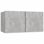 vidaXL 6-tlg. TV-Schrank-Set Betongrau Holzwerkstoff vidaXL 6-tlg. TV-Schrank-Set Betongrau Holzwerkstoff