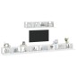 vidaXL 6-tlg. TV-Schrank-Set Weiß Holzwerkstoff vidaXL 6-tlg. TV-Schrank-Set Weiß Holzwerkstoff