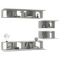 vidaXL 6-tlg. TV-Schrank-Set Betongrau Holzwerkstoff vidaXL 6-tlg. TV-Schrank-Set Betongrau Holzwerkstoff