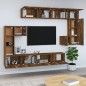 vidaXL TV-Wandschrank Räuchereiche Holzwerkstoff vidaXL TV-Wandschrank Räuchereiche Holzwerkstoff