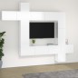 vidaXL 9-tlg. TV-Schrank-Set Hochglanz-Weiß Holzwerkstoff vidaXL 9-tlg. TV-Schrank-Set Hochglanz-Weiß Holzwerkstoff