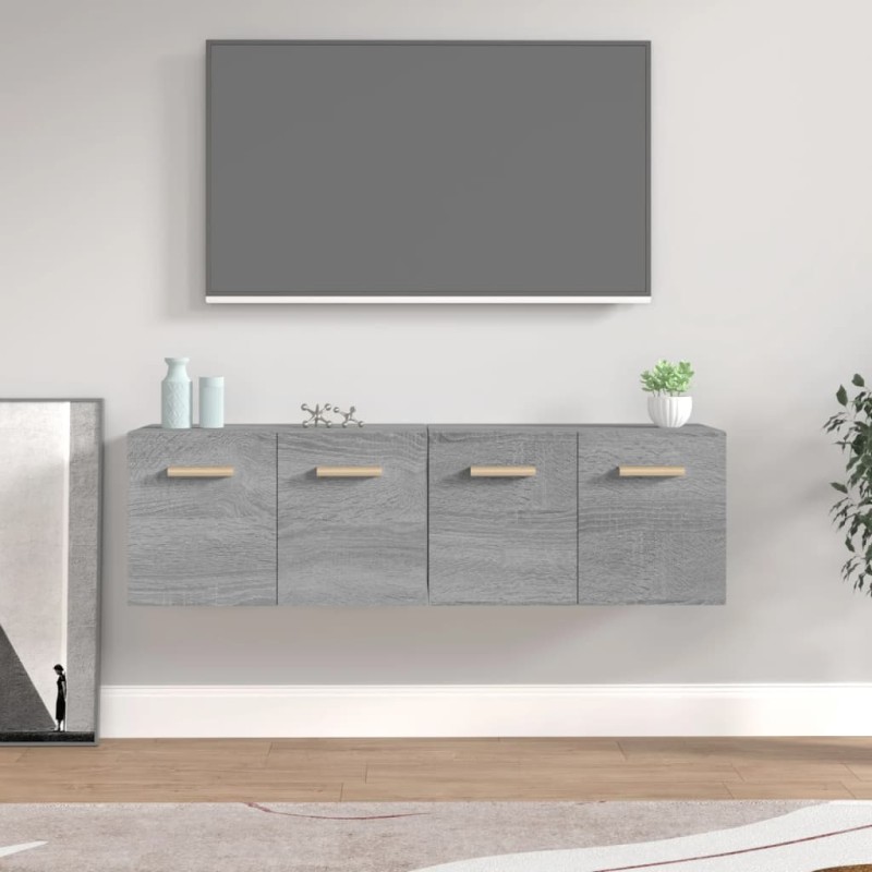 vidaXL Wandschränke 2 Stk. Grau Sonoma 60x36,5x35 cm Holzwerkstoff vidaXL Wandschränke 2 Stk. Grau Sonoma 60x36,5x35 cm Holzwerkstoff