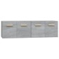 vidaXL Wandschränke 2 Stk. Grau Sonoma 60x36,5x35 cm Holzwerkstoff vidaXL Wandschränke 2 Stk. Grau Sonoma 60x36,5x35 cm Holzwerkstoff