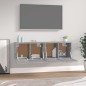 vidaXL Wandschränke 2 Stk. Grau Sonoma 60x36,5x35 cm Holzwerkstoff vidaXL Wandschränke 2 Stk. Grau Sonoma 60x36,5x35 cm Holzwerkstoff