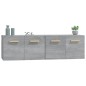 vidaXL Wandschränke 2 Stk. Grau Sonoma 60x36,5x35 cm Holzwerkstoff vidaXL Wandschränke 2 Stk. Grau Sonoma 60x36,5x35 cm Holzwerkstoff