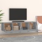 vidaXL Wandschränke 2 Stk. Grau Sonoma 60x36,5x35 cm Holzwerkstoff vidaXL Wandschränke 2 Stk. Grau Sonoma 60x36,5x35 cm Holzwerkstoff