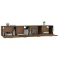 vidaXL Wandschränke 2 Stk. Braun Eichen-Optik 100x36,5x35 cm vidaXL Wandschränke 2 Stk. Braun Eichen-Optik 100x36,5x35 cm