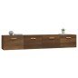 vidaXL Wandschränke 2 Stk. Braun Eichen-Optik 100x36,5x35 cm vidaXL Wandschränke 2 Stk. Braun Eichen-Optik 100x36,5x35 cm