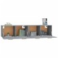 vidaXL Wandschränke 2 Stk. Grau Sonoma 80x35x36,5 cm Holzwerkstoff vidaXL Wandschränke 2 Stk. Grau Sonoma 80x35x36,5 cm Holzwerkstoff