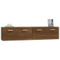 vidaXL Wandschränke 2Stk Braun Eichen-Optik 80x35x36,5cm Holzwerkstoff vidaXL Wandschränke 2Stk Braun Eichen-Optik 80x35x36,5cm Holzwerkstoff