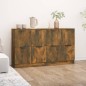 vidaXL Sideboards 2 Stk. Räuchereiche 60x30x70 cm Holzwerkstoff vidaXL Sideboards 2 Stk. Räuchereiche 60x30x70 cm Holzwerkstoff