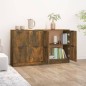 vidaXL Sideboards 2 Stk. Räuchereiche 60x30x70 cm Holzwerkstoff vidaXL Sideboards 2 Stk. Räuchereiche 60x30x70 cm Holzwerkstoff