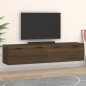 vidaXL Wandschränke 2Stk Braun Eichen-Optik 60x36,5x35cm Holzwerkstoff vidaXL Wandschränke 2Stk Braun Eichen-Optik 60x36,5x35cm Holzwerkstoff
