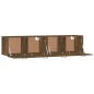 vidaXL Wandschränke 2 Stk. Räuchereiche 60x36,5x35 cm Holzwerkstoff vidaXL Wandschränke 2 Stk. Räuchereiche 60x36,5x35 cm Holzwerkstoff