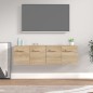 vidaXL Wandschränke 2 Stk. Sonoma-Eiche 60x36,5x35 cm Holzwerkstoff vidaXL Wandschränke 2 Stk. Sonoma-Eiche 60x36,5x35 cm Holzwerkstoff