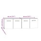 vidaXL Wandschränke 2 Stk. Sonoma-Eiche 60x36,5x35 cm Holzwerkstoff vidaXL Wandschränke 2 Stk. Sonoma-Eiche 60x36,5x35 cm Holzwerkstoff