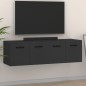 vidaXL Wandschränke 2 Stk. Schwarz 80x35x36,5 cm Holzwerkstoff vidaXL Wandschränke 2 Stk. Schwarz 80x35x36,5 cm Holzwerkstoff