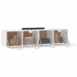 vidaXL Wandschränke 2 Stk. Weiß 60x36,5x35 cm Holzwerkstoff vidaXL Wandschränke 2 Stk. Weiß 60x36,5x35 cm Holzwerkstoff