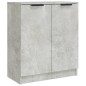 vidaXL Sideboards 2 Stk Betongrau 60x30x70 cm Holzwerkstoff vidaXL Sideboards 2 Stk Betongrau 60x30x70 cm Holzwerkstoff