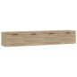 vidaXL Wandschränke 2 Stk. Sonoma-Eiche 100x36,5x35 cm Holzwerkstoff vidaXL Wandschränke 2 Stk. Sonoma-Eiche 100x36,5x35 cm Holzwerkstoff