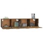 vidaXL Wandschränke 2 Stk. Räuchereiche 80x35x36,5 cm Holzwerkstoff vidaXL Wandschränke 2 Stk. Räuchereiche 80x35x36,5 cm Holzwerkstoff