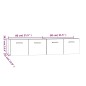 vidaXL Wandschränke 2 Stk. Räuchereiche 80x35x36,5 cm Holzwerkstoff vidaXL Wandschränke 2 Stk. Räuchereiche 80x35x36,5 cm Holzwerkstoff