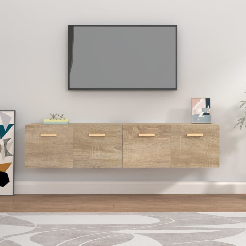 vidaXL Wandschränke 2 Stk. Sonoma-Eiche 80x35x36,5 cm Holzwerkstoff vidaXL Wandschränke 2 Stk. Sonoma-Eiche 80x35x36,5 cm Holzwerkstoff