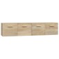vidaXL Wandschränke 2 Stk. Sonoma-Eiche 80x35x36,5 cm Holzwerkstoff vidaXL Wandschränke 2 Stk. Sonoma-Eiche 80x35x36,5 cm Holzwerkstoff