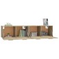 vidaXL Wandschränke 2 Stk. Sonoma-Eiche 80x35x36,5 cm Holzwerkstoff vidaXL Wandschränke 2 Stk. Sonoma-Eiche 80x35x36,5 cm Holzwerkstoff