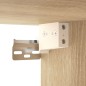 vidaXL Wandschränke 2 Stk. Sonoma-Eiche 80x35x36,5 cm Holzwerkstoff vidaXL Wandschränke 2 Stk. Sonoma-Eiche 80x35x36,5 cm Holzwerkstoff