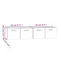 vidaXL Wandschränke 2 Stk. Sonoma-Eiche 80x35x36,5 cm Holzwerkstoff vidaXL Wandschränke 2 Stk. Sonoma-Eiche 80x35x36,5 cm Holzwerkstoff