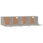 vidaXL Wandschränke 2 Stk. Betongrau 60x36,5x35 cm Holzwerkstoff vidaXL Wandschränke 2 Stk. Betongrau 60x36,5x35 cm Holzwerkstoff