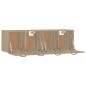 vidaXL Wandschränke 2 Stk. Sonoma-Eiche 80x35x36,5 cm Holzwerkstoff vidaXL Wandschränke 2 Stk. Sonoma-Eiche 80x35x36,5 cm Holzwerkstoff
