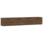vidaXL Wandschränke 2 Stk. Braun Eichen-Optik 100x36,5x35 cm vidaXL Wandschränke 2 Stk. Braun Eichen-Optik 100x36,5x35 cm