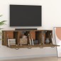 vidaXL Wandschränke 2 Stk. Räuchereiche 80x35x36,5 cm Holzwerkstoff vidaXL Wandschränke 2 Stk. Räuchereiche 80x35x36,5 cm Holzwerkstoff