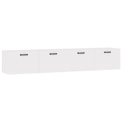 vidaXL Wandschränke 2 Stk. Weiß 100x36,5x35 cm Holzwerkstoff