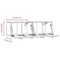 vidaXL Wandschränke 2 Stk. Grau Sonoma 80x35x36,5 cm Holzwerkstoff vidaXL Wandschränke 2 Stk. Grau Sonoma 80x35x36,5 cm Holzwerkstoff