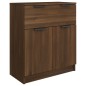 vidaXL 3-tlg. Sideboard Braun Eiche-Optik Holzwerkstoff vidaXL 3-tlg. Sideboard Braun Eiche-Optik Holzwerkstoff