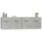 vidaXL Wandschränke 2 Stk. Betongrau 60x36,5x35 cm Holzwerkstoff vidaXL Wandschränke 2 Stk. Betongrau 60x36,5x35 cm Holzwerkstoff