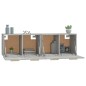 vidaXL Wandschränke 2 Stk. Betongrau 60x36,5x35 cm Holzwerkstoff vidaXL Wandschränke 2 Stk. Betongrau 60x36,5x35 cm Holzwerkstoff