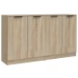 vidaXL Sideboards 2 Stk. Sonoma Eiche 60x30x70 cm Holzwerkstoff vidaXL Sideboards 2 Stk. Sonoma Eiche 60x30x70 cm Holzwerkstoff