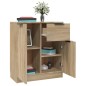 vidaXL Sideboards 2 Stk. Sonoma-Eiche 60x30x70 cm Holzwerkstoff vidaXL Sideboards 2 Stk. Sonoma-Eiche 60x30x70 cm Holzwerkstoff