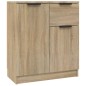 vidaXL Sideboards 2 Stk. Sonoma-Eiche 60x30x70 cm Holzwerkstoff vidaXL Sideboards 2 Stk. Sonoma-Eiche 60x30x70 cm Holzwerkstoff
