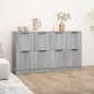 vidaXL Sideboards 2 Stk. Grau Sonoma 60x30x70 cm Holzwerkstoff vidaXL Sideboards 2 Stk. Grau Sonoma 60x30x70 cm Holzwerkstoff