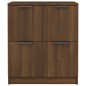 vidaXL Sideboards 2 Stk. Braun Eichen-Optik 60x30x70 cm Holzwerkstoff vidaXL Sideboards 2 Stk. Braun Eichen-Optik 60x30x70 cm Holzwerkstoff