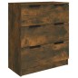 vidaXL 3-tlg. Sideboard Räuchereiche Holzwerkstoff vidaXL 3-tlg. Sideboard Räuchereiche Holzwerkstoff