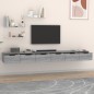 vidaXL Wandschränke 2 Stk. Grau Sonoma 102x30x20 cm Holzwerkstoff vidaXL Wandschränke 2 Stk. Grau Sonoma 102x30x20 cm Holzwerkstoff