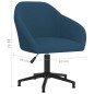 Esszimmerstuhl Drehbar Blau Samt Esszimmerstuhl Drehbar Blau Samt
