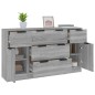 vidaXL 3-tlg. Sideboard-Set Grau Sonoma Holzwerkstoff vidaXL 3-tlg. Sideboard-Set Grau Sonoma Holzwerkstoff